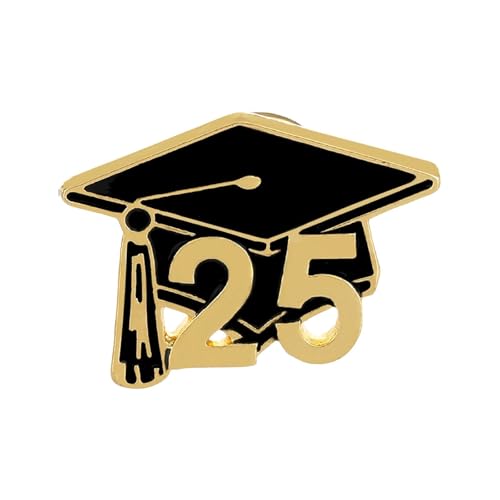 2025 Graduierung G Ifts Brosche für Damen und Herren, Klasse 2025, Abschluss, G Ifts, Ansteckbrosche für High School College Lehrer Studenten (6 Arten zur Auswahl), Schal (D, Einheitsgröße) von Generisch