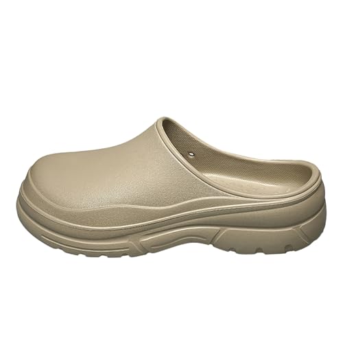 2025 Herren und Damen Clogs Kochschuhe, Schuhe, Unisex, Schlupfschuhe, Gartenschuhe, HU204US Sandalen, Hellbraun, khaki, 37EU 2025 Herren und Damen Clogs Kochschuhe, Schuhe, Unisex, Schlupfschuhe, Gartenschuhe, HU204US Sandalen, Hellbraun, khaki, 37EU von Generisch