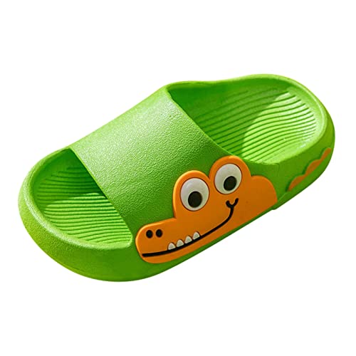 2025 Kinder Sommer Strand Outdoor Atmungsaktiv Rutschfest Weiche Dicke Unterseite Slides Hausschuhe Cartoon Niedliche Gartenschuhe Hausschuhe Socken mit für Kleinkind Mädchen, grün, 31 EU 2025 Kinder Sommer Strand Outdoor Atmungsaktiv Rutschfest Weiche Dicke Unterseite Slides Hausschuhe Cartoon Niedliche Gartenschuhe Hausschuhe Socken mit für Kleinkind Mädchen, grün, 31 EU von Generisch