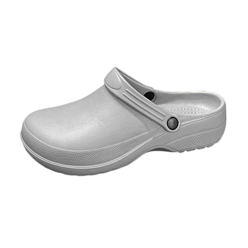 2025 Kochschuhe, rutschfeste Clogs, Arbeitsschuhe, Chef für Herren, Küche, Zapatos De für Damen, Hausschuhe, Herren, Indoor, grau, 38 2/3 EU 2025 Kochschuhe, rutschfeste Clogs, Arbeitsschuhe, Chef für Herren, Küche, Zapatos De für Damen, Hausschuhe, Herren, Indoor, grau, 38 2/3 EU von Generisch