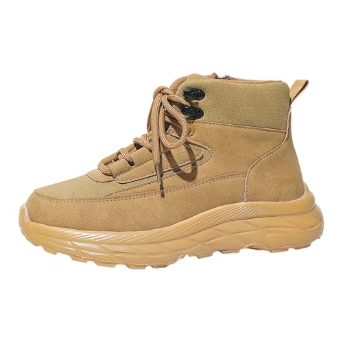 2025 Schnürung Damen Sneakers Komfortschuhe für Frauen Frauen Turnschuhe Studenten Wanderschuhe Laufschuhe Atmungsaktive Casual Größe Leicht und Bequem Weiche Schuhe von Generisch