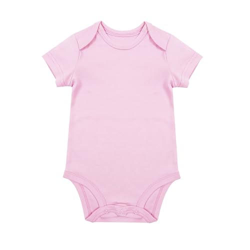 2025 Unisex Baby Solide Baby Body Strampler Blank Für 0 24 Monate Jungen Mädchen Baby Erstausstattung Neugeborene Set (0-3 Months) von Generisch