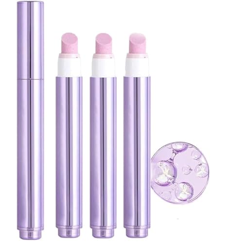 2025 Upgrade 3-in-1 Nagelpflege-Stift, Nagelhautschieber-Nagelölstift Mit Keramikspitze, Nagelhautöl Für Nägel, Feuchtigkeit Spendend, Stärkend, Aufhellend, Nagelpflege (3pcs) von Generisch