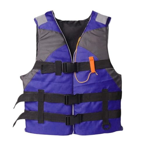 2025 - Wasserleichte und atmungsaktive Weste zum Sommerfischen auf Felsen und im Meer, tragbare Schwimmweste im Gürtelstil Badeanzug Borat (Blue, XXL) von Generisch