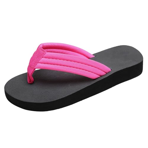 2025 flache Flip-Flops für Damen, modische weiche Sohle, Outdoor, Strand, Flip-Flops, Perlen-Slides für Damen, hot pink, 38 EU 2025 flache Flip-Flops für Damen, modische weiche Sohle, Outdoor, Strand, Flip-Flops, Perlen-Slides für Damen, hot pink, 38 EU von Generisch
