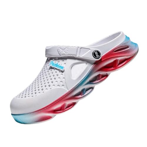 2026 Flops Hohl Casual Paar Strand Unisex Out Sandale Flip Männer Schuhe Schuhe Herren Regenschuhe Ski Herren 45 (White, 45) von Generisch