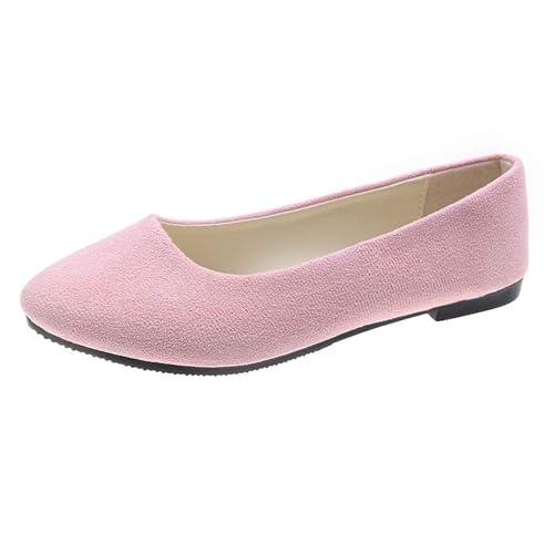 2026 Freizeitschuhe für Damen. Bequeme Slipper für jeden Perfekt zum Entspannen Ausflüge. Wildlederdesign mit geschlossener Spitze Ferse. Vielseitig alle Sneaker Schuhe Damen Winter (36) von Generisch