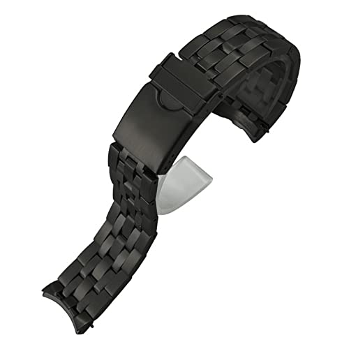 21 mm T120 massives Edelstahl-Uhrenarmband für Tissot T120407 Uhrenteile, Zubehör, Armband, Herren-Uhrenarmband, 21mm T, Legierter Stahl Leder, Nein von Generisch