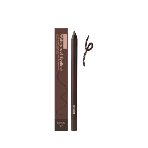 24-Stunden-wasserdichte Eyeliner, weiches und langlebiges Make-up, hochwertiger Stift, der Tüchern widersteht, 2025 Tersopic Gleit Eyeliner (brown, 1pc) von Generisch