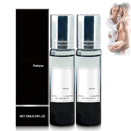 2PC Alpha Pheromonparfüm Herren, Ecdf Parfüm Herren, Ecdf Pheromon Parfüm Original, Alpha Pheromonparfüm Roll-on Pheromone Parfum, Langanhaltender Duft von Generisch