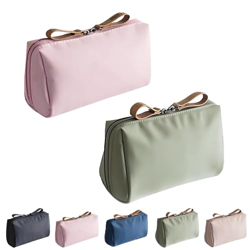 2PCS Tidynook Makeup Bag Small, Mini Makeup Bag for Purse, Lipstick Makeup Pouch Small Cosmetic Bag, Portable Waterproof Travel Cosmetic Bag for Women (E) von Generisch