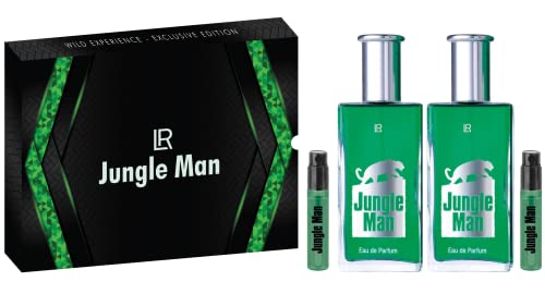 2x LR Jungle Man 50ml + 2 Minis für unterwegs - mit exklusiver Geschenkverpackung von Generisch