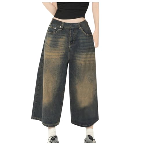 3/4 Jeans Damen Stretch, 3/4 Hose Damen Jeans Dreiviertel Hose Weites Bein Damenjeans Stoffhose Leichte Stretch Outdoor Jeanshose Sommerjeans Caprihose 3/4 Jeans Damen Stretch, 3/4 Hose Damen Jeans Dreiviertel Hose Weites Bein Damenjeans Stoffhose Leichte Stretch Outdoor Jeanshose Sommerjeans Caprihose von Generisch