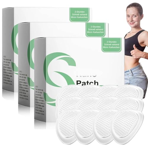 3 Boxes Firming Skin And Body Shaping Care Patch,Gentle Soothing Massage,Body Shaping Care Patch For Women,Natural Ingredients,Mild Safe & Effective(12Pcs) von Generisch