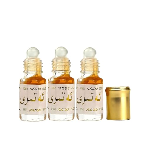 3 ml Roll-On Fruchtiges Parfümöl, Unisex-Roll-On-Körperduft, Reisegröße, langanhaltend, für Damen und Herren (3PCS) von Generisch