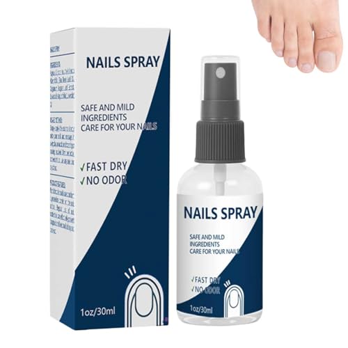 30ml Nails & Cuticle Moisturising Spray | Hydrating Nail Care for Dry Hands & Feet | Long-Lasting Moisture for Men & Women von Generisch