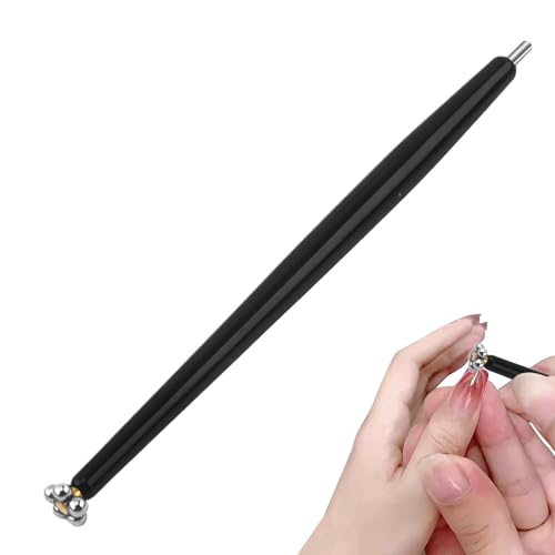 3D Katzen Augen Nägel Kunst Stift, Doppelkopf Nägel Polish Magnet Stick, Blume Design Nail Magnet Stift und starker Magnet Stick, Effekt Starke Magnet Stift Werkzeuge für 3D C-at Eye UV Gel Polish von Generisch