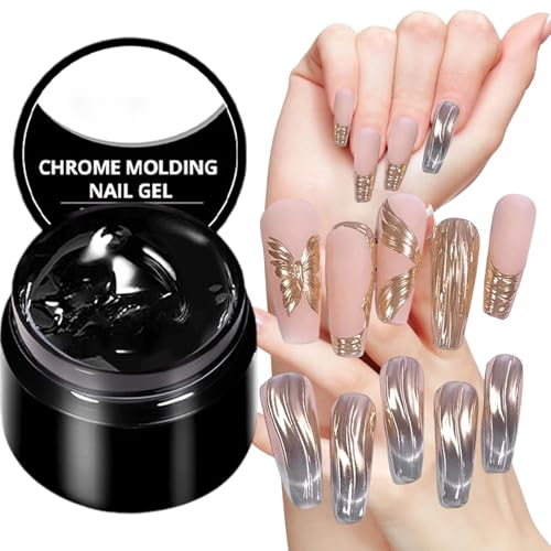 3D Nagel Modellier Gel - Modelliergel Für LED/UV-Lampen Mit Starker Härte - 7ml Kompakte Nagelmodellierung, Maniküre Werkzeuge Für Reisen Geschäftsreise Zuhause Schule von Generisch