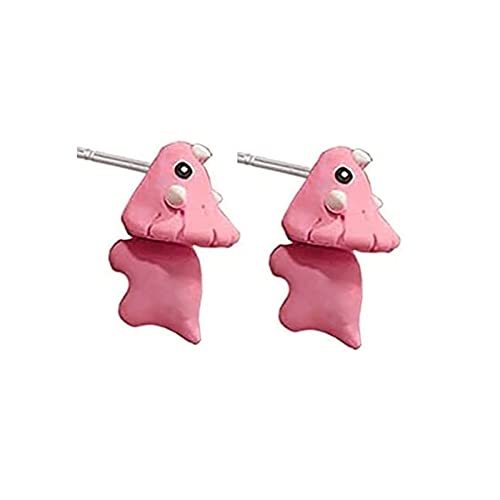3D Tierohrringe Legierung niedliche Party Frauen Große Creolen Für Damen Silber (ORANGE, One Size) von Generisch