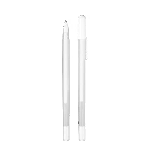 5 Stück weiße Gelstifte weißer Textmarker 0,8 mm Gelstift weiße Zeichenhighlights Künstler weißer Gelstift geeignet für Schulkunstdesign Convenient and attractive von Generisch