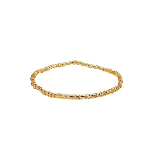 6 x Fußkettchen mit bunten Reisperlen für den Sommer, einfaches Armband, Mehrzweck, Strand-Trend, Fußzubehör, Einheitsgröße von Generisch