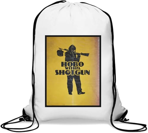 A hobo Man Turnbeutel Casual Drawstring Bag Weiß von Generisch