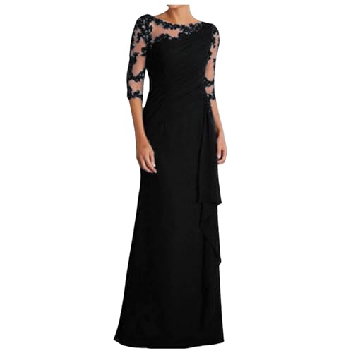 Abendkleider Elegant für Hochzeit Lang Spitzen Cocktailkleid Halbe Ärmel Rundhals Abendkleid Maxikleid Hochzeitsgast Kleid Hohe Taille Elegant Festliche Hochzeit Spitzenkleid Brautjungfernkleider Abendkleider Elegant für Hochzeit Lang Spitzen Cocktailkleid Halbe Ärmel Rundhals Abendkleid Maxikleid Hochzeitsgast Kleid Hohe Taille Elegant Festliche Hochzeit Spitzenkleid Brautjungfernkleider von Generisch