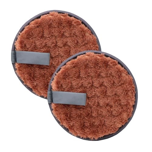 Abschminkpads Waschbar, Make-up Entferner Pads, Mikrofaser Runde Weiche Gesichtsreinigung Puffs, Waschbar und Wiederverwendbar Doppelseitige Make-up Pads, Einfaches Entfernen von Make-up (4) von Generisch