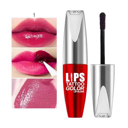 Abziehbare Lippenfarbe,Schnelltrocknender Lippenkonturenstift zum Abziehen - Natürlicher -Look Wasserdichte Fettabweisende Lippenpflege für Frauen & Anfängerinnen Pflegeleichte Schönheit von Generisch