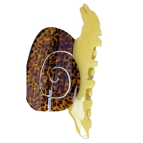 Acetathaar für Frauen - Sonnenblumenhaar, Haarklemme | Mit starker Befestigungsnadel, Schneckenhaar mit Sonnenblumenstern, Crocodile -Pinzetten von Generisch