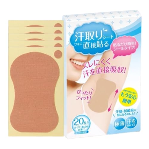 Achsel-Schweißpads – Schweißpads für Achselhöhlen – Schweißblock-Tücher, unsichtbare Achsel-Patches für Füße, tägliches Training, Reisen, Arbeitsplatz, Zuhause, Sport, Geschäftsreisen, Herren, Outdoor von Generisch