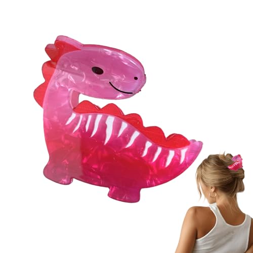 Acrylhaarclip, Acrylklauenklammern | Acrylmode Dinosaurier Claw Clip | Nonslip Headdress Styling Tools Starke Haarzubehör für Frauen Mädchen von Generisch