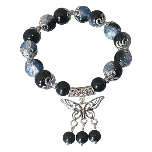 Agents of Shield Uhrenanhänger-Armbänder, bunte Abstufung, Perlen, Charm-Armbänder für Damen, Mädchen, Sommer, Strand, Schmuck, coole Herrenuhren, Einheitsgröße, Kunststoff, Kein Edelstein von Generisch