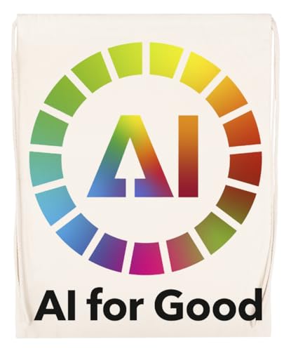 Ai for Good Beige Sporttasche Wiederverwendbarer Sportsack aus Baumwolle von Generisch