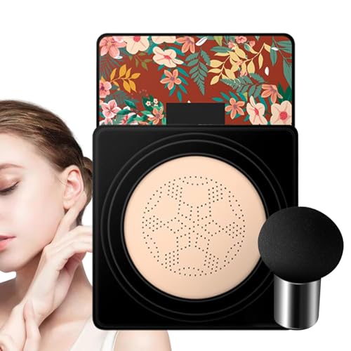 Air Cushion BB Cream Foundation Waterproof Air Cushion | BB Cream Foundation with Brush | Makeup Base Primer for Smooth and Even Skin Tone von Generisch