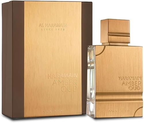 Al Haramai Amber Oud Gold Edition, Eau de Parfum Uni von Luxus, 60 ml, holziger und fruchtiger Duft Al Haramai Amber Oud Gold Edition, Eau de Parfum Uni von Luxus, 60 ml, holziger und fruchtiger Duft von YOODITA