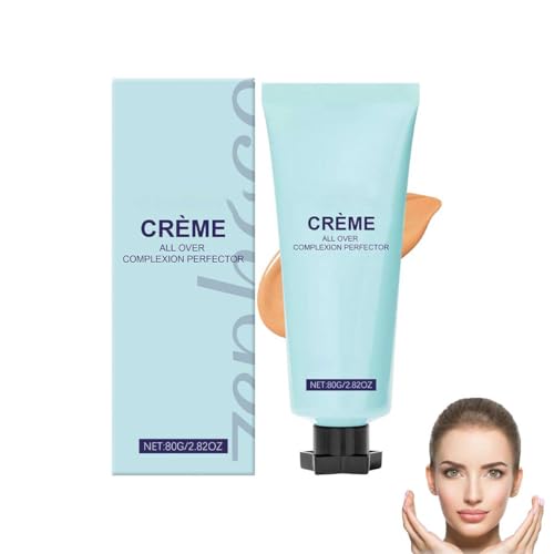 All-Over Complexion Perfector,Long Lasting Concealer Covers blemishes,CC Cream Foundation,Hydrating Full Coverage Concealer Cream,Waterproof & Transfer-Resistant Skin Tint,80g/2.82 Oz (Medium) von Generisch