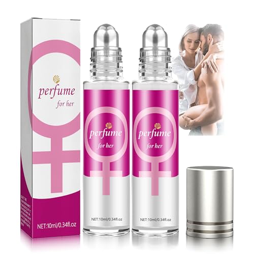 Alpha Pheromonparfüm, Alpha Parfüm Herren/Damen, Pheromon Parfüm Original, Roll-on Pheromone Parfum, Parfum für Anziehen und langanhaltender Duft (Damen * 2) von Generisch