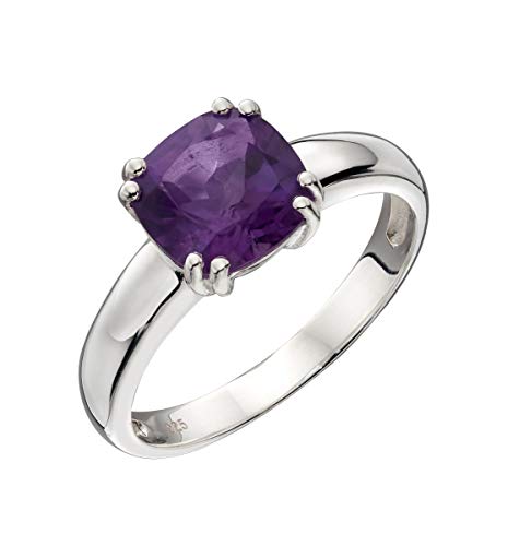 Amethyst-Ring im Kissenschliff, 62, Sterling Silber, Amethyst von Generisch