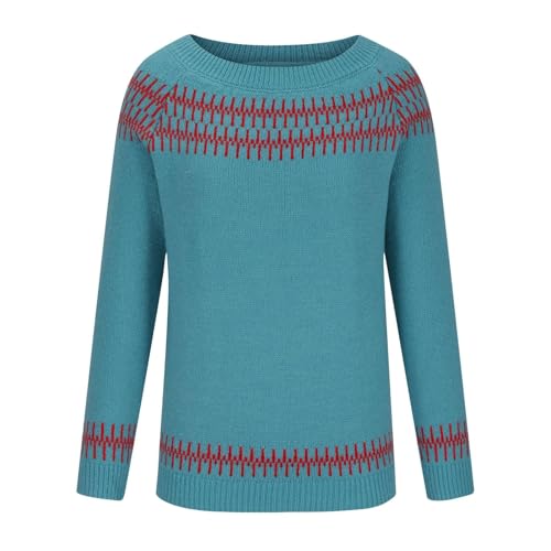 Angebote des Tages Heute blitzangebote, Pullover Damen Sweatshirt Rundhals Winterpullover Gestrickter Langarm Mode Strickpullover Herbst Winter Wollpulli, blitzangebote des Tages von Generisch