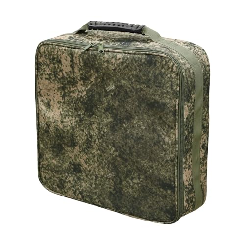 Angel-Tackle-Box – Polyester-Tackle-Box-Rucksack | Weiche Angelbox mit Mehreren Fächern | Angel-Organizer für Reisetasche, Angelabenteuer | Angeltaschen im Sitzbox-Design für Angelgeräte von Generisch
