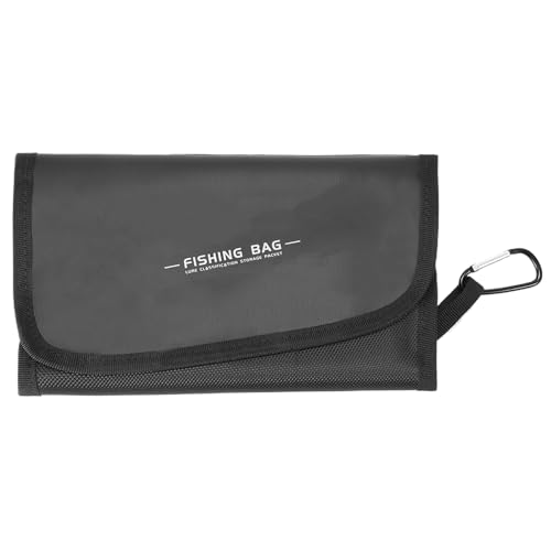Angeltasche – Angeltasche | verstellbarer Rucksack | wasserdichte Angeltaschen | abnehmbare Ködertasche tragbar für Männer Papa Outdoor Surf Boot Kajak See Teich Süßwasser Salzwasser, Schwarz von Generisch