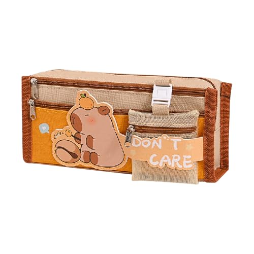 Animal Stationery Set - Multi -Layer -Bleistiftbeutel Mit Großer Kapazität, Niedlicher Organisator | Back School-Vorräte Mit Notebook, Sticky Note, Sticker, Lesezeichen Und Mehr Für Kinder, Schüler von Generisch