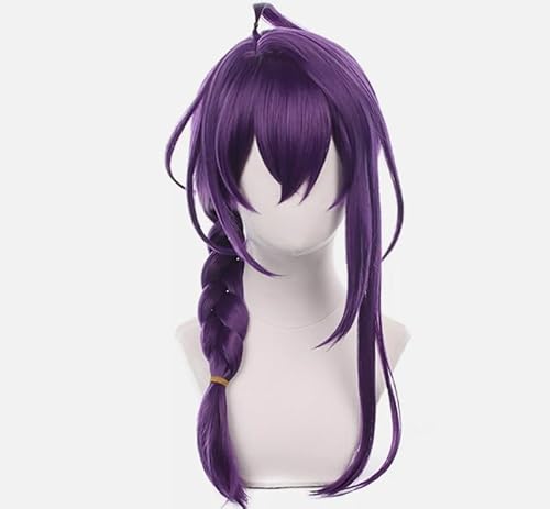 Anime Lila Cosplay Perücke Ayase Mayoi Perücken mit langem Zopf Haar for Halloween Kostüm Party Perücken von Generisch