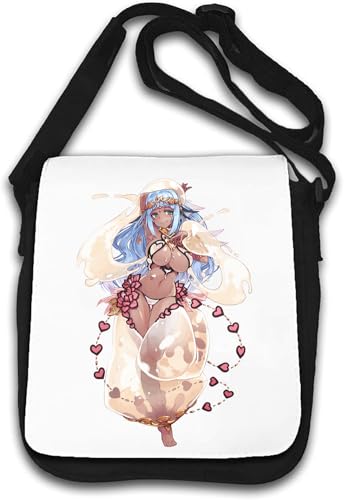 Anime Style Kinky Exotic Dancer Umhängetasche Weiß von Generisch