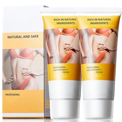 Anti-Cellulite Creme zur Fettverbrennung, Körperstraffende Körpercreme für Bauch, Beine & Po, Strafft die Haut, Massagecreme gegen Cellulite, Für Damen & Herren (106g, stück, 2) von Generisch