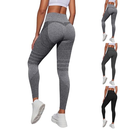 Anti Cellulite Leggings Damen High Waist Push Up Yogahose mit Bauchkontrolle Blickdicht Figurformende Fitnesshose Lange Sporthose Yoga Fitness Kleidung Kompressionshose Sport Booty Black L Anti Cellulite Leggings Damen High Waist Push Up Yogahose mit Bauchkontrolle Blickdicht Figurformende Fitnesshose Lange Sporthose Yoga Fitness Kleidung Kompressionshose Sport Booty Black L von Generisch