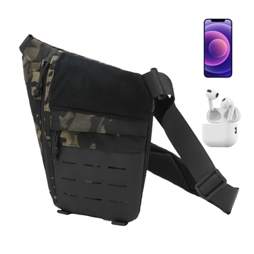 Anti-Diebstahl-Umhängetasche, Unterarm-Umhängetasche - Schulter-Aufbewahrungstasche | Verstellbare wasserdichte, verschleißfeste Nylontasche, Tasche mit Mehrzweckfächern für die Reise von Generisch