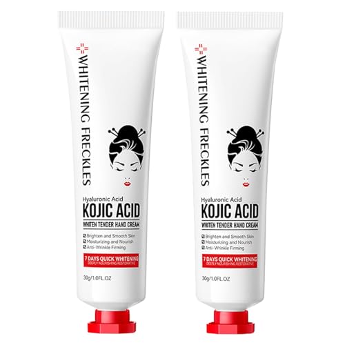 Anti-Falten-Straffungscreme für die Hand,Zarte Creme, Nicht Fettend, Reisegröße für den täglichen Gebrauch für Trockene Rissige Hände (2pc, 30g) von Generisch