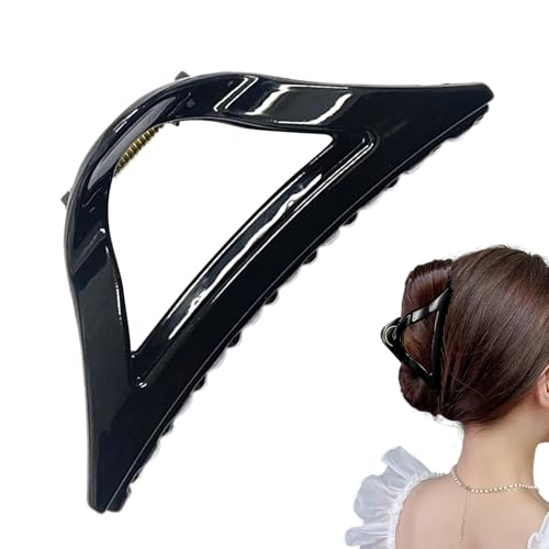 Anti-Slip Silicone Triangular Claw Clip | Non Slip Hair Clips,Girls Hair Accessory | Silicone Haiir Clip Stylish Anti-sliip Ergonomic | Silic0ne Haiir Cliip For Daily Casual Commuting Sports Party Wed von Generisch